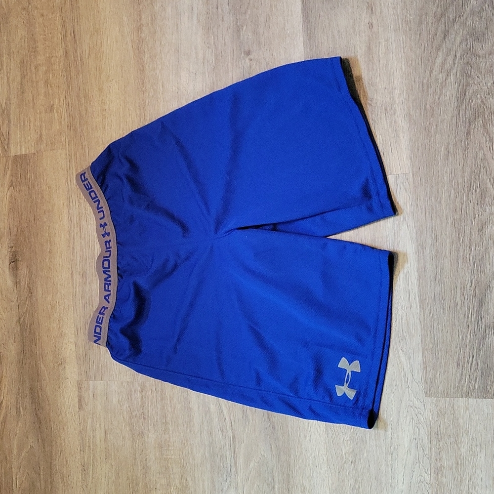Under Armour royal blue shorts large